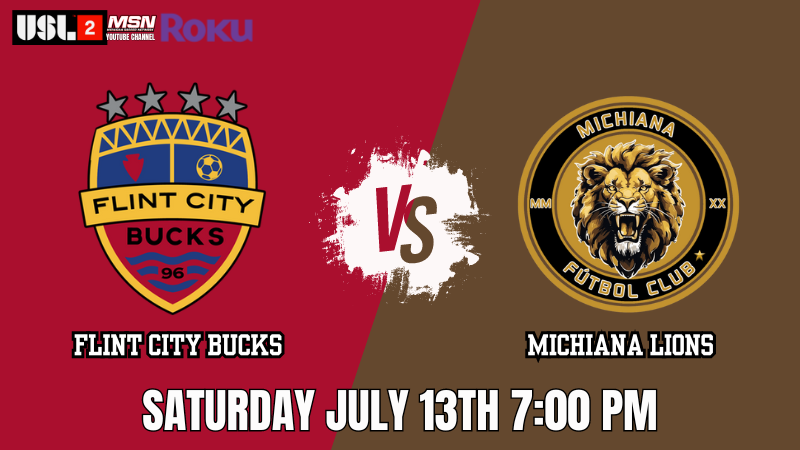 FLINT CITY BUCKS vs MICHIANA LIONS || USL 2